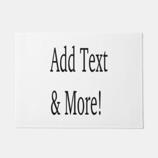 Add Text & More! Customize Your Own Personalized Doormat