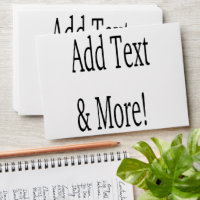 Add Text & More! Customize Your Own Personalized