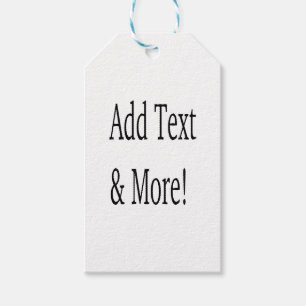 Add Text & More! Customize Your Own Personalized Gift Tags