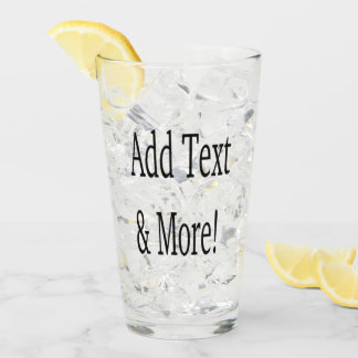Add Text & More! Customize Your Own Personalized Glass