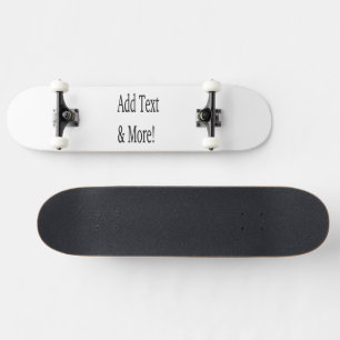 Add Text & More! Customize Your Own Personalized Skateboard