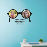 Add Text Name, Create Your Own Photo in this Frame Wall Decal<br><div class="desc">Add Your Own Photo & Text to this Eyeglasses Frame - or Easily Delete the Text - Change the size of these decals by changing the size of the Decal Sheet - 4 sizes - from 12" x 12" to 36" x 36" - - These ones are printed on a...</div>