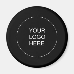 Add Text Name Upload Your Own Business Logo Magnet