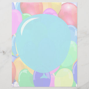 Add Text to Balloon Flyer