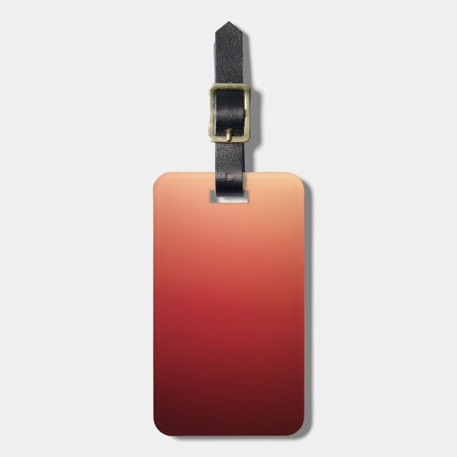 Add Text To Personalize Luggage Tag (Front Vertical)