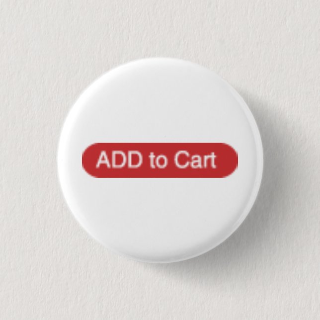 ADD to Cart novelty 1 Inch Round Button (Front)