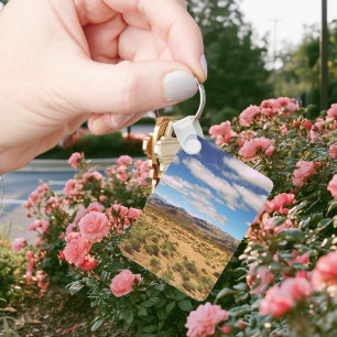Add Two of Your Own Photos Keychain