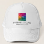 Add Upload Business Company Logo Personalized Trucker Hat<br><div class="desc">Add Upload Business Company Logo Personalized Template Trucker Hat.</div>