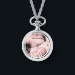 Add UR Photo Silver eWatch Necklace<br><div class="desc">This silver ewatch necklace is ready for your own customization with a special picture. Makes a perfect gift for any woman.</div>