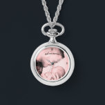 Add UR Photo Silver eWatch Necklace<br><div class="desc">This silver ewatch necklace is ready for your own customization with a special picture. Makes a perfect gift for any woman.</div>