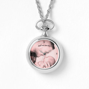 Add UR Photo Silver eWatch Necklace