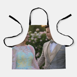 Add Wedding Photo Customize Apron
