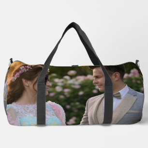 Add Wedding Photo Customize Duffle Bag