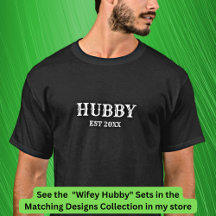 Add Year Change Text Hubby Wifey, Couples