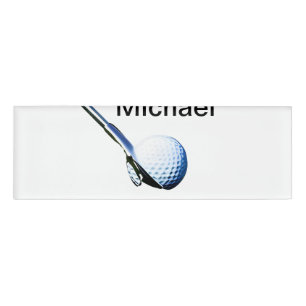 Add you name text golf ball club sports equipment  tag