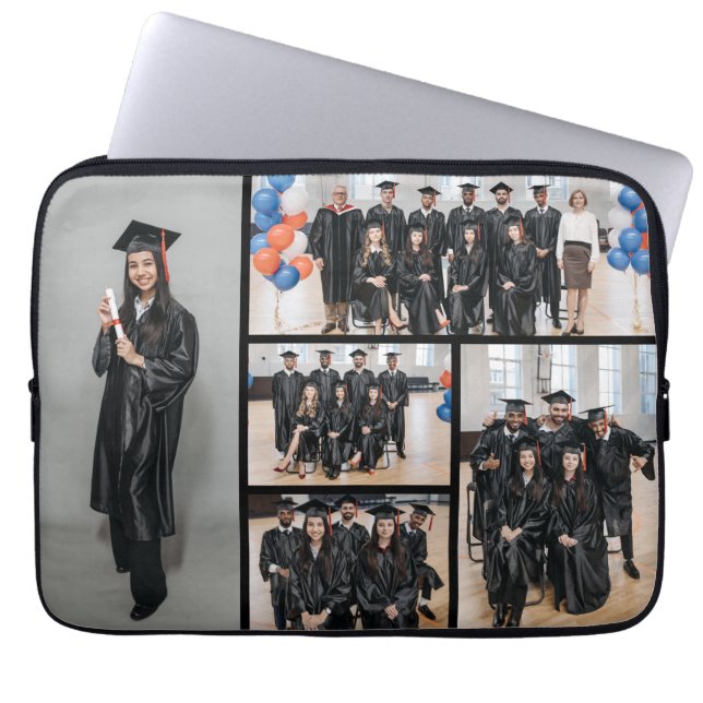 Add your 5 Photo Custom Electronics Bag (Front)