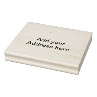 Add your address place city pincode here  rubber stamp
