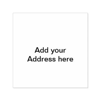 Add your address place city pincode here  self-inking stamp