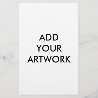 Add your artwork stationery