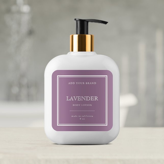 Add Your Brand Classic Custom Colours Product Labe Square Sticker (Creator Uploaded)