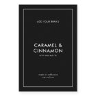 Add Your Brand Custom Colour Modern Product Label