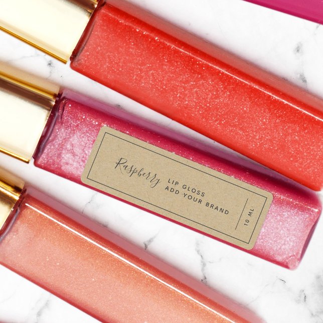 Add Your Brand Dark Grey Border Kraft Product (Creator Uploaded)