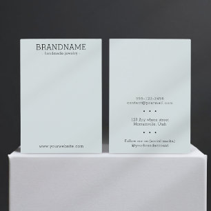 Add your BRANDNAME All-in-one Jewelry Display Card