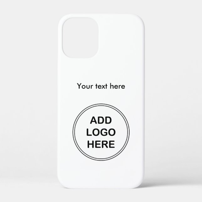 Add Your Business Logo Branding Case-Mate iPhone Case (Back)
