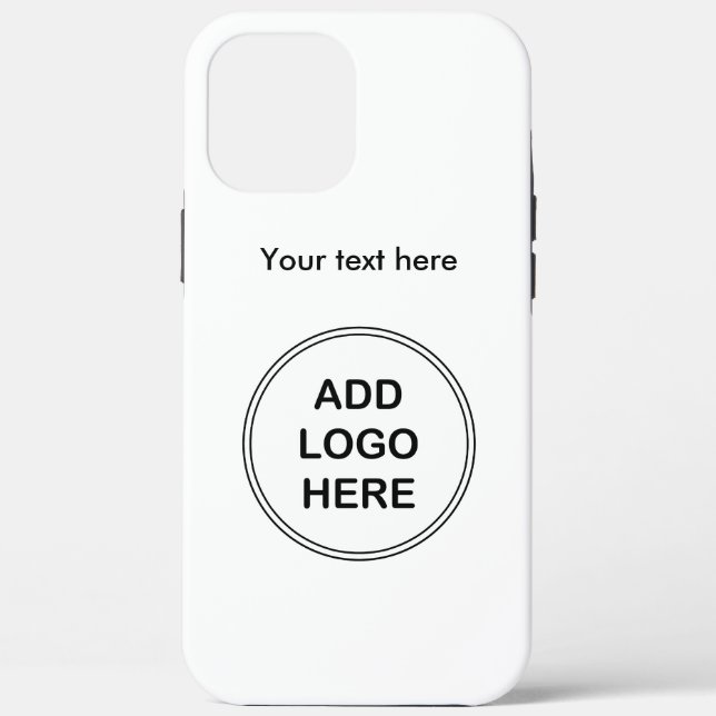 Add Your Business Logo Case-Mate iPhone Case (Back)