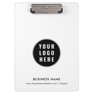 Add Your Business Logo Corporate Office Employees Clipboard