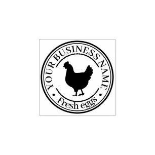 Add Your Business Logo Egg Stamp