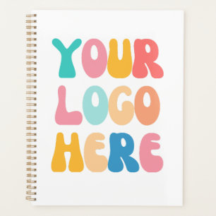 Add your business Logo Modern Minimal Simple Planner