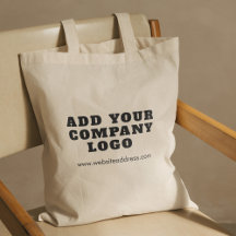 Add Your Business Logo New Employee Custom Tote Bag