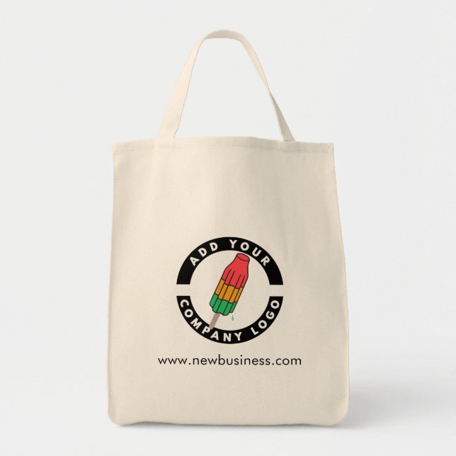 Add Your Business Logo New Employee Tote Bag (Front)