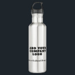 Add Your Business Logo Office Employees Custom 710 Ml Water Bottle<br><div class="desc">Add your brand logo and website address to this cute pillow that's perfect to passively advertise your new or established business. Perfect for trade shows or showroom and reception area decor. Available in other colours. No minimum order quantity and no setup fee. Order as many or as little as you...</div>