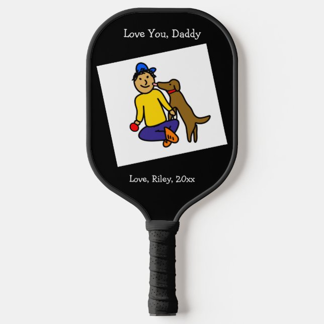 Add Your Child's Artwork to this  Pickleball Paddle (Front)
