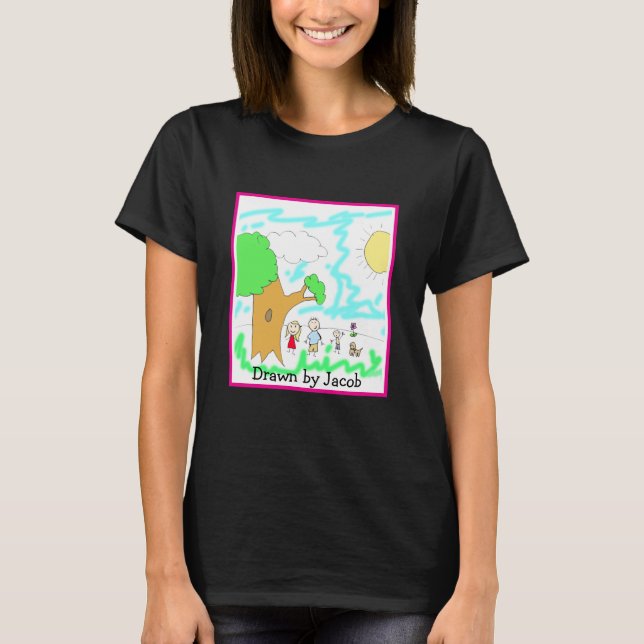 Add your Child's Artwork to this   T-Shirt (Front)