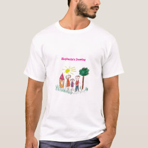 Add your Child's Artwork to this  T-Shirt