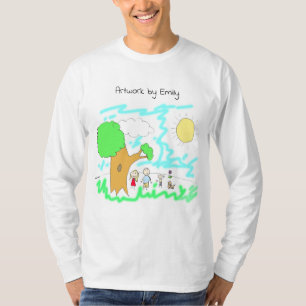 Add your Child's Artwork to this T-Shirt