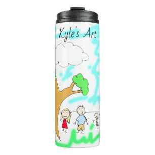 Add your Child's Artwork to this Thermal Tumbler