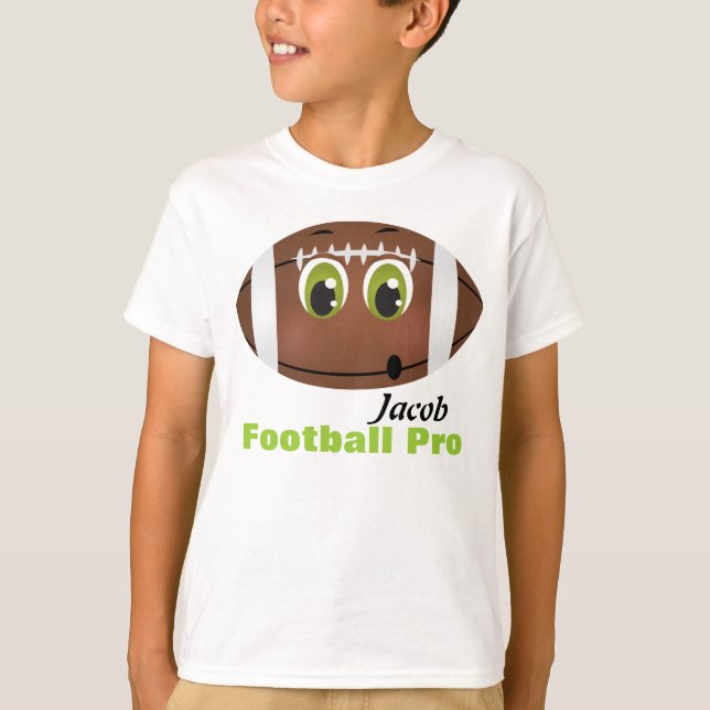 Add Your Childs Name Football Shirt (Front)