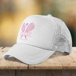 Add Your Club Name Tennis Icons Any Colour Trucker Hat<br><div class="desc">Easily customize this hat by adding your club or society name by clicking the "Personalize" button. You can change the background, font colour etc by clicking the "Edit with Design tool". Perfect for any club, business, or school society. Order as many or as fewer as required. There's no setup fee...</div>