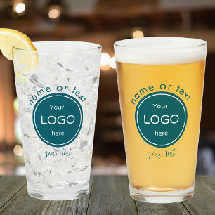 Add your company business logo Bar Restaurant  Glass