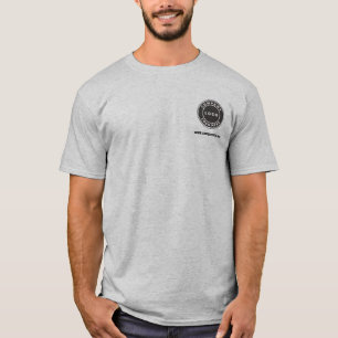 Add Your Company Logo Business Employees T-Shirt