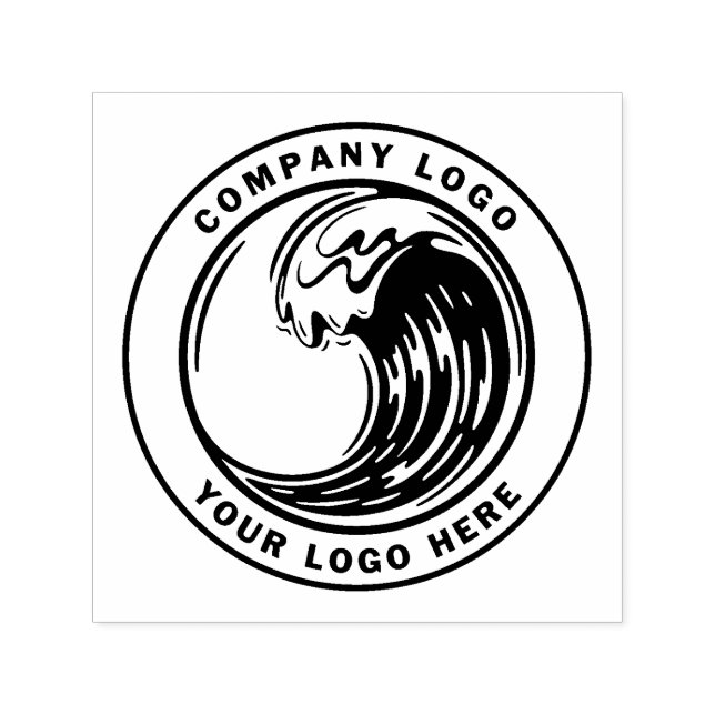 Add Your Custom Brand Logo DIY Self-inking Stamp (Design)