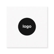 Add your custom logo circle  white