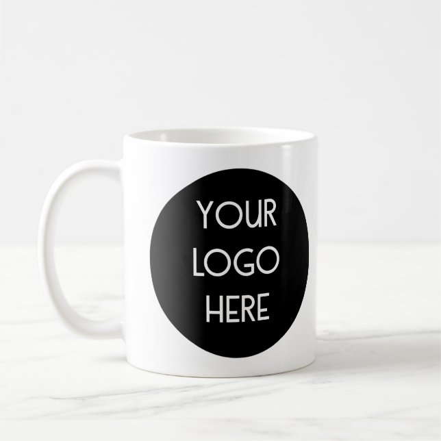 Add Your Custom Logo  Coffee Mug (Left)