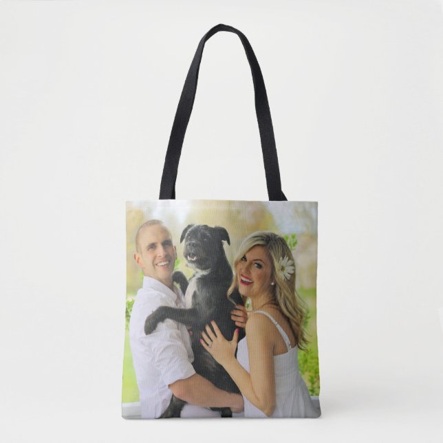Add Your Custom Photo Double Sided Tote (Front)