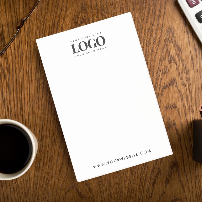 Add Your Custom Rectangle Logo Business Company    Post-it Notes (Creator Uploaded)