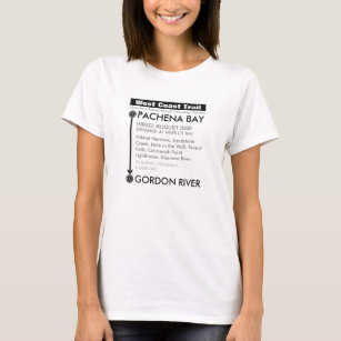 Add your date: West Coast Trail T-Shirt